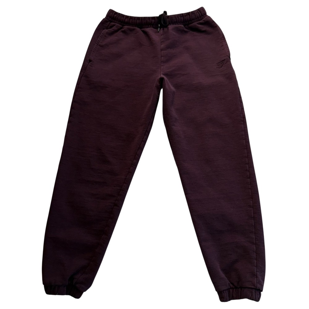 Gymshark Rest Day Sweats Joggers Womens Small Burgundy Plum Fleece‎ Pants
#437